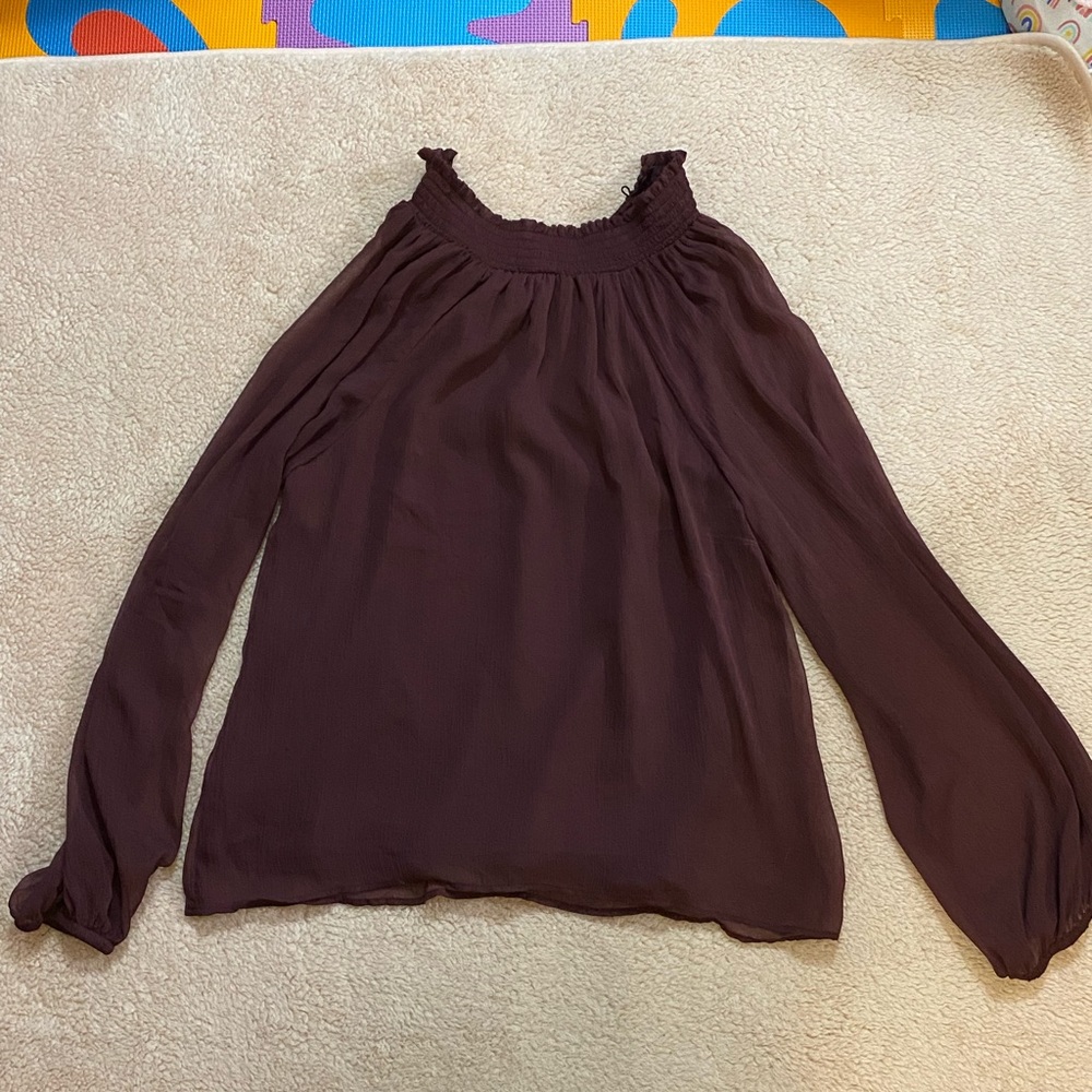 Red blouse